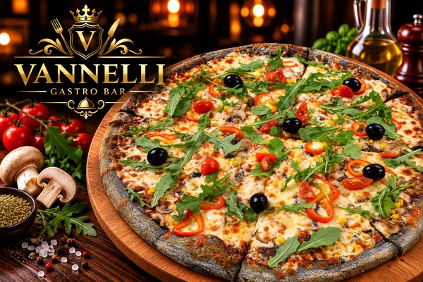 Pizza Nera (32 cm / 45 cm)